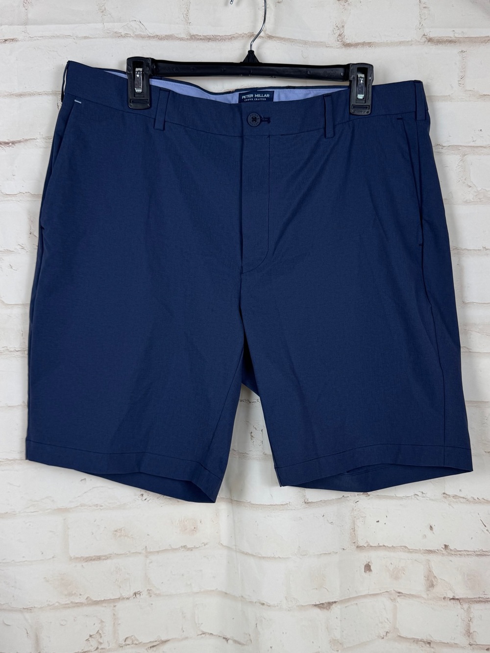 Peter Millar 38x9" Blue Crown Crafted Surge Tailored Performance Mens Shorts